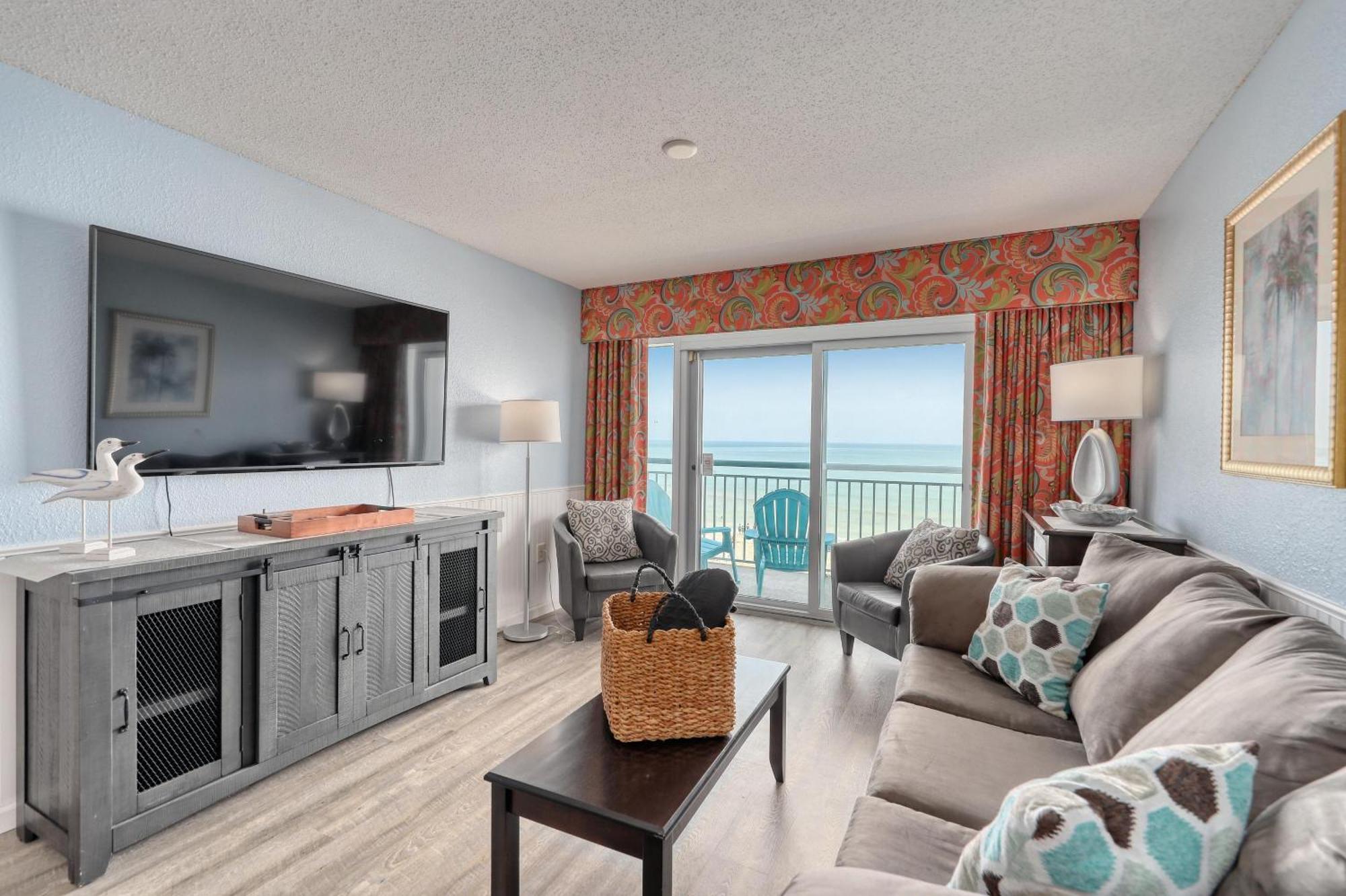 Villa 2007 S Ocean Blvd, 0406 - Ocean Front Sleeps 10 Myrtle Beach Exterior foto